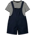 thumbnail image 4 of XINXIAOO Kids Girls Summer Outfits 2 Piece Sets Short Sleeve Tops Shorts Casual Cute Girl Clothes 7-8 Years, 4 of 4