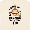 thumbnail image 4 of Inktastic Monkey I Love Hanging out with My Tio Boys or Girls Toddler T-Shirt, 4 of 5