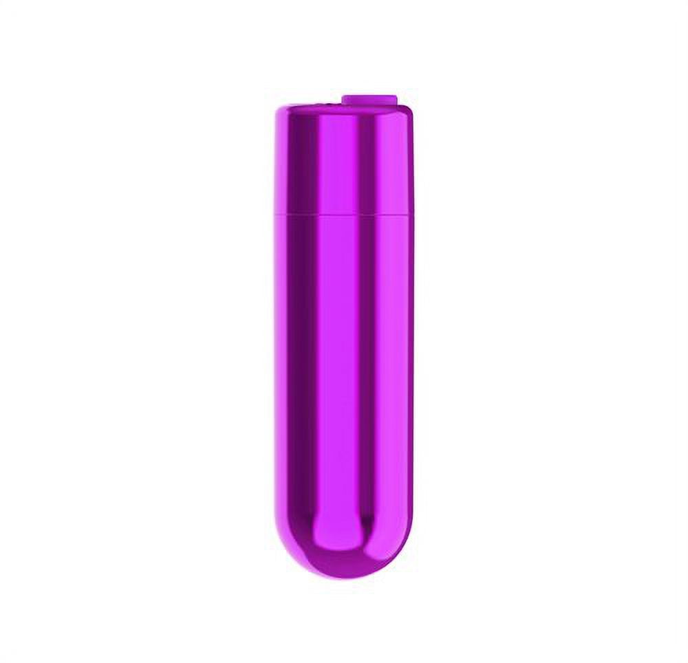 Power Bullet Rechargeable Mini Bullet Vibrator, Purple - Walmart.com