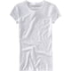 thumbnail image 1 of Aeropostale A87 - Camiseta gráfica para mujer con bolsillo pequeño, color blanco, talla mediana, 1 of 1