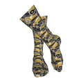 thumbnail image 4 of Bingfone Excavator At Work Print Compression Socks for Women and Men Long Socks for Running Athletic Cycling Nurse, 4 of 8