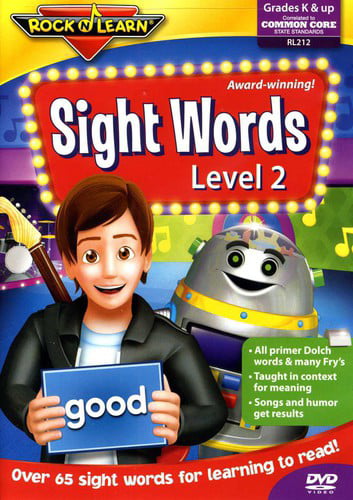 Rock N Learn: Sight Words Level 2 (DVD) - Walmart.com