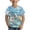 Blue, variant on RTKFRFLM Boys Fish Graphic T-Shirt Cool Marine Ocean Creature Print Crewneck Short Sleeve Casual Summer Tee Top 1-13Y