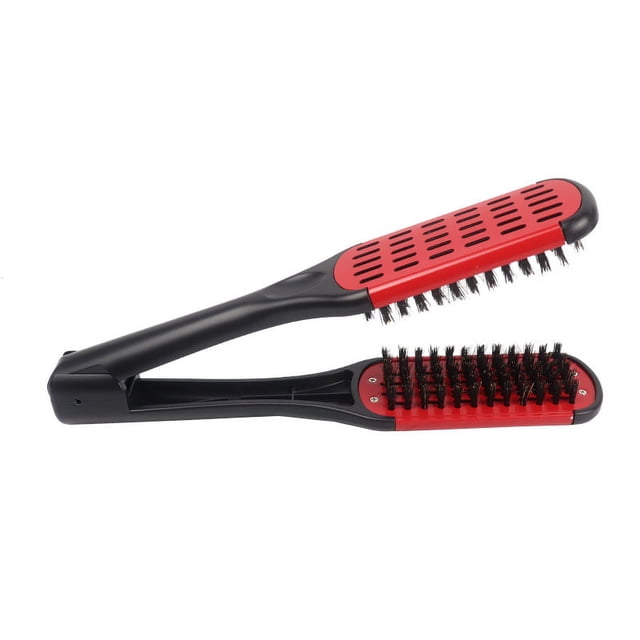Peine alisador de pelo, herramientas de peinado de jabalí, accesorio de peluquería