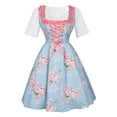 thumbnail image 4 of Oktoberfest Women Dirndl Dresses Women Traditional Oktoberfest Dress Carnival, 4 of 9