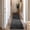 ANTHRACITE, variant on World Rug Gallery Minimal Stripe Geometric Shag Rug – Anthracite Dark Gray – Medium Pile – Cozy & Modern - ANTHRACITE 2'3"x12'