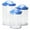 Multicolor, variant on Reston Lloyd Acrylic 3.5/5.5/9-Cup Food Storage Canister, Set of 3
