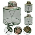 thumbnail image 3 of Tunhigl Under $10 Outdoor Mosquito Resistance Hat Bee Insect Net Mesh Face Protector Cap, 3 of 5