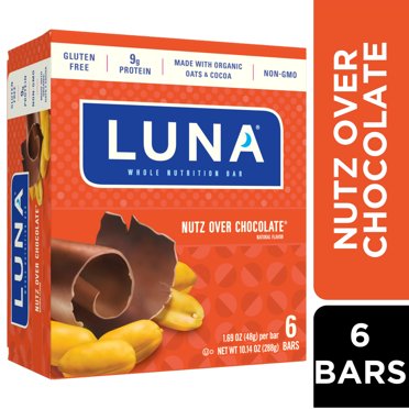 LUNA BAR - Gluten Free Snack Bars - Blueberry Bliss Flavor...