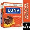 LUNA Bar - Nutz Over Chocolate Flavor - Gluten-Free - Non-GMO - 7-9g Protein - Made with Organic Oats - Low Glycemic - Whole Nutrition Snack Bars - 1.69 oz. (6 Pack)