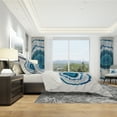 thumbnail image 3 of Designart 'Blue Agate Crystal' Modern & Contemporary Duvet Cover Set, 3 of 4