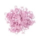 thumbnail image 1 of Vasos de pegamento para extensiones de pestañas, portaherramientas para pestañas para uso profesional, anillos de pegamento con diseño floral rosa, juego de 100 piezas, 1 of 8