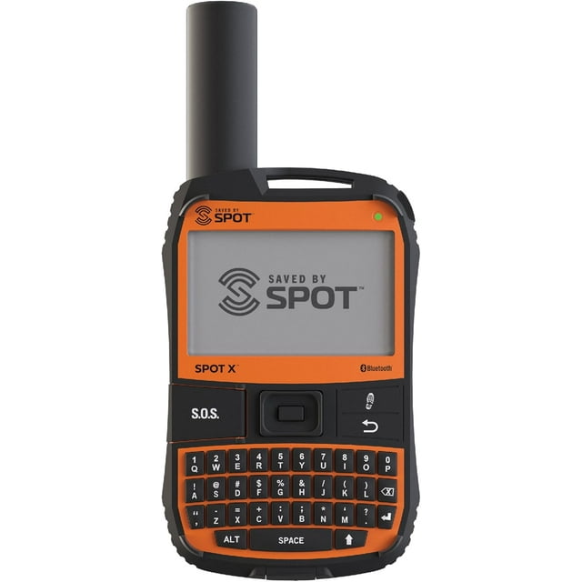 Spot X 2-Way Satellite Messenger | SOS Protection | Handheld Portable 2-Way GPS Messenger for Hiking, Camping, Cars| Globalstar Satellite Network Coverage | Subscription Applicable - Open Box