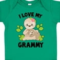 thumbnail image 4 of Inktastic Cute Sloth I Love My Grammy with Green Leaves Boys or Girls Baby Bodysuit, 4 of 5