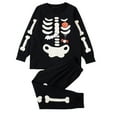 Alkepwun Toddler Boys Halloween Outfit, Nightmare Skeleton Pullover