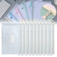 thumbnail image 2 of WHEANG Mesh Zipper Pouch A4 10 Pack Zipper Pouch with Label Pocket Plastic Mesh Zipper Pouch Large Mesh Zipper Pouch Mesh Zipper Pouch Large Zipper Pouch Bags Board Game Storage A Multi-Color, 2 of 9