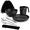 1.Black, variant on Camping Utensils Mess Kit For Travel Picnic Outdoor Gear Include Spoon Cutlery Set Cup Bowl Plate 1