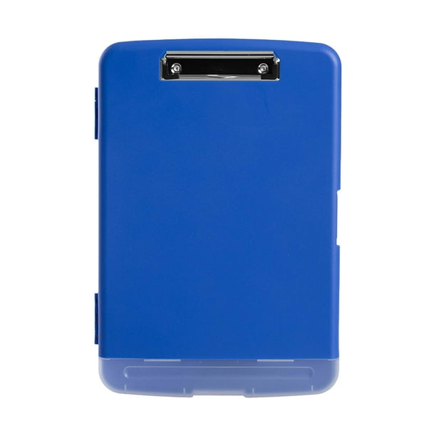 Estuche para lápices VALSEEL, archivador A4 con ranura para bolígrafo, tablero de escritura, archivador multifuncional de papel, tablero de escritura de plástico con clip, útiles escolares