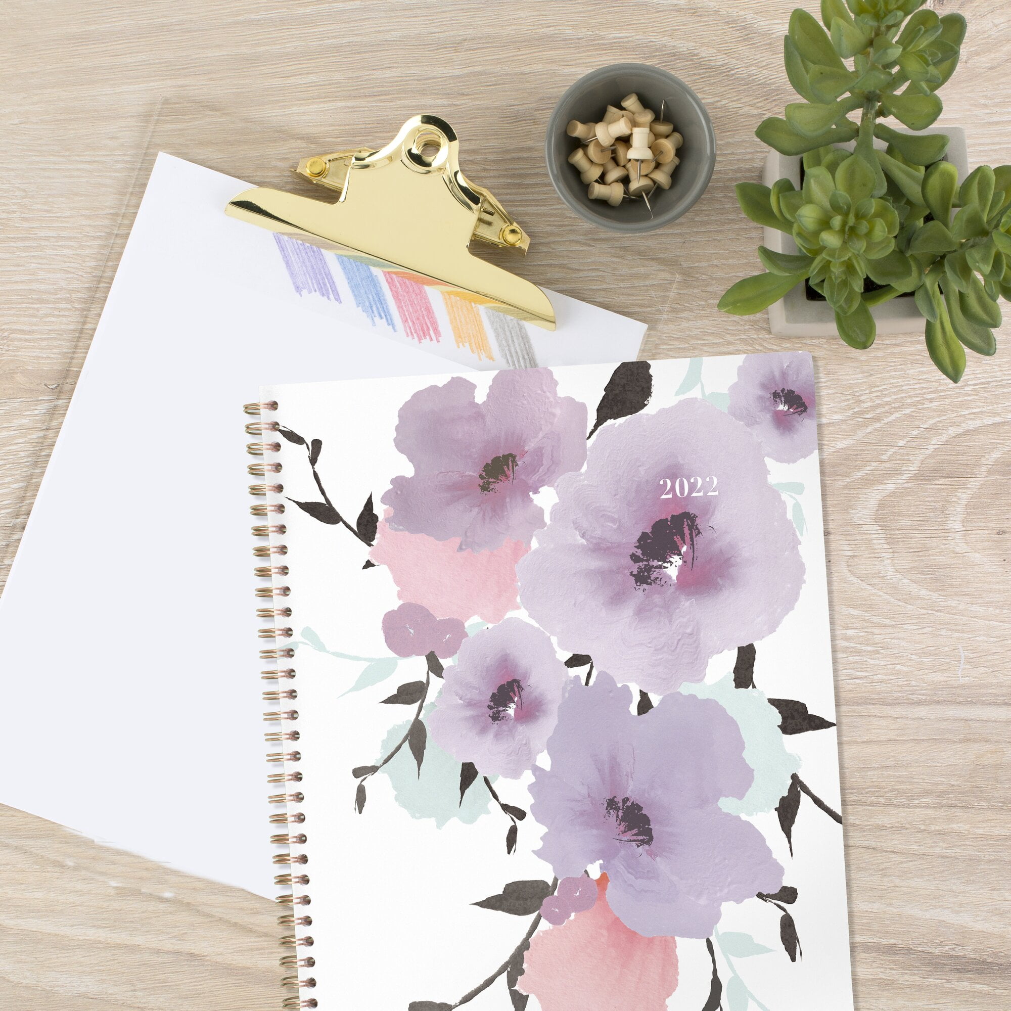 Cambridge Mina Weekly Monthly Planner, 8 1/2" x 11", January 2022 to December 2022 - 1134-905-22