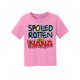 thumbnail image 1 of Toddlers estropeado por la camiseta de manga corta de Nana - Rosa - 3T Gravity Trading Camisa, 1 of 1