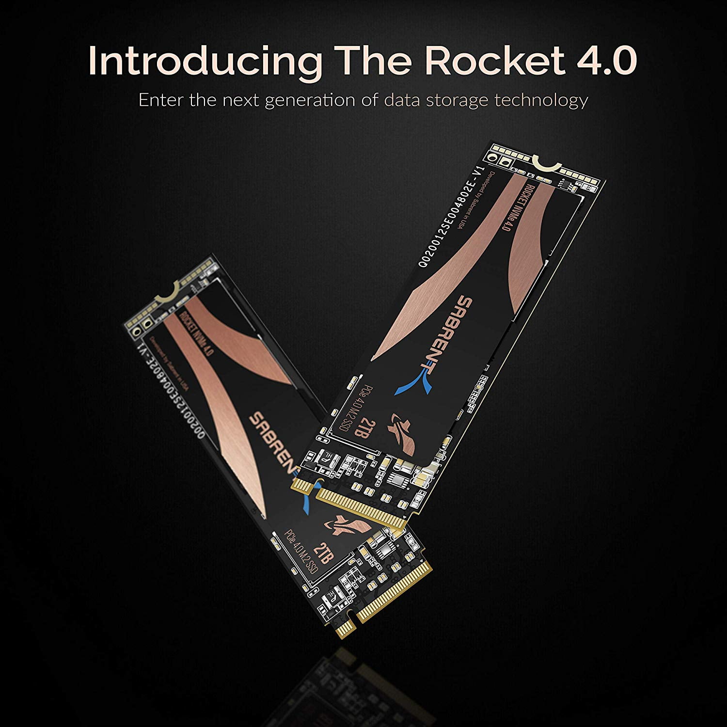 Sabrent 2TB Rocket Nvme PCIe 4.0 M.2 2280 Internal SSD High