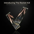 thumbnail image 2 of Sabrent 2TB Rocket Nvme PCIe 4.0 M.2 2280 Internal SSD Maximum Performance Solid State Drive (SB-ROCKET-NVMe4-2TB), 2 of 7