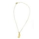 thumbnail image 2 of Collar con dije de oro laminado letra brillos J, 2 of 5