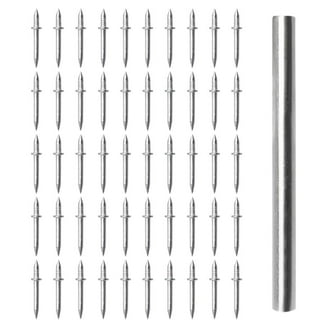 MAZE NAILS S203A-1 Double Dipped Ring Shank Box Nail, 1-Pound 4D 1
