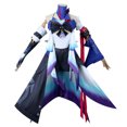 thumbnail image 3 of Disfraz de Cosplay de Honkai Star Rail Seele, uniforme para niñas y mujeres, vestido con pantalones cortos, peluca morada, traje de fiesta de carnaval y Halloween, 3 of 5