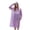 Purple, variant on Reusable Thickened Adult Rain Poncho Hooded Full Body Raincoat with Clear Visor for Outdoor Camping Travel