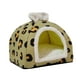 thumbnail image 4 of Cama para gatos, cama para perros, cama para gatos, nido para gatos de interior suave y calmante, semicerrado para perros y gatos Verde S, 4 of 9