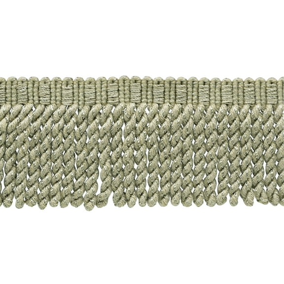 3" (7.5cm) Solid Woven Bullion Fringe Trim # BFS3,, Dark Sand Beige #A8 Sold By The Yard (36"/3 ft/0.9m)