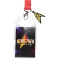 thumbnail image 2 of WWS-Star Trek Universe Starfleet Operations Insignia ID Badge Holder Key Lanyard, 2 of 4