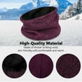 thumbnail image 4 of Spencer Winter Hat Scarf Gloves and Ear Warmer 4-Piece Set, Warm Beanie Hat Touch Screen Gloves Set Winter Gifts Neck Warmer Ear Muffs for Men Women, 4 of 11