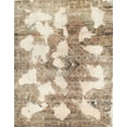 thumbnail image 1 of Ahgly Company Machine Washable Indoor Rectangle Abstract Dark Almond Brown Area Rugs, 6' x 9', 1 of 7