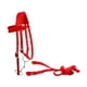 thumbnail image 3 of Brida para caballo con riendas, arnés práctico con cojín suave, cuerda de guía versátil Rojo S, 3 of 9