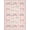 Pink Lavender Mint, Pattern 1, variant on ODIKA Gamer Pink Video Featuring Pixel Geometric Motifs Arcade Gamepad Stain Resistant Low Profile for Dorm Room, Small Living Apartment