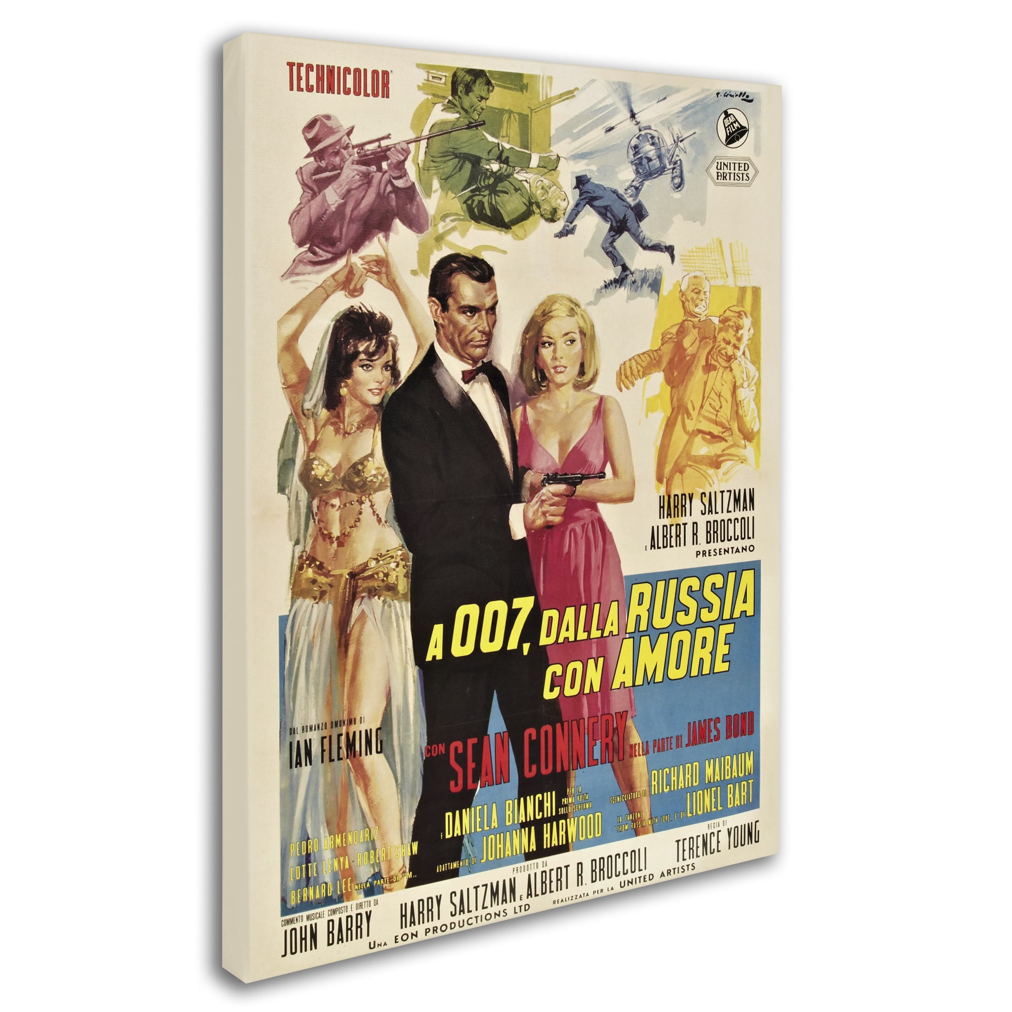 Vintage Apple Collection 'From Russia With Love' Canvas Art