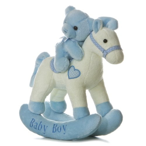 plush rocking horse for baby