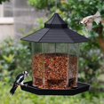 thumbnail image 5 of Comedero para pájaros para colgar al aire libre, comedero para pájaros retráctil, semillas de pájaros silvestres para comederos exteriores y patio de decoración de jardín para observadores d, 5 of 5
