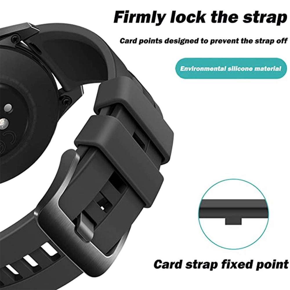 Rubber Replacement Watch Band Strap Loops Silicone Watch