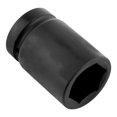 thumbnail image 2 of Pneumatic Socket Hex Pneumatic Socket 1 Inch Pneumatic Socket Thickened Air Impact Wrench Socket Square Hex 80mm LengthH36, 2 of 8