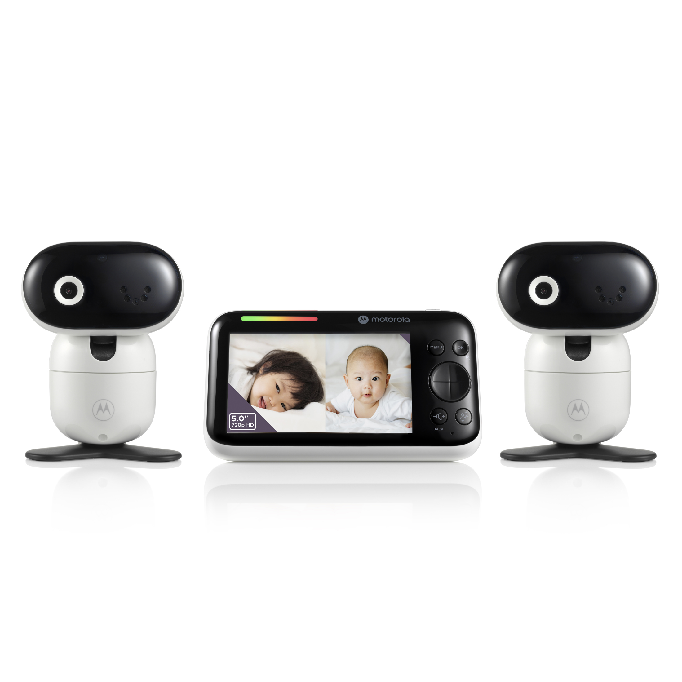 Open Box Motorola PIP1610-2 HD Connect Wi-Fi Video Baby Monitor - Two Cameras for Ages 0-3