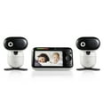 thumbnail image 3 of Motorola PIP1610-2 HD Connect 5.0" Wi-Fi® HD Video Baby Monitor - Two Camera Set, White, 3 of 9