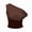 Brown, variant on Women’s Polka Dot One-Shoulder Crop Top, Asymmetrical Off-Shoulder Slim Fit Summer Blouse For Casual & Night Out Grey S