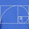 thumbnail image 3 of CafePress - Golden Ratio Dark T Shirt - Men's Classic Graphic Cotton T-Shirt, 3 of 4