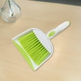 thumbnail image 5 of JilgTeok Broom and Dustpan t, Mini Dustpan and Brush t Hand Broom and Dustpan t, Whisk Broom and Dust Pans with Rubber Edge for Home, Desktop,Sofa,Kitchen, Keyboard(1* Desktop Broom, 1* Dustpan), 5 of 6