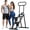 Black and Blue, variant on ERGOLIFE Stair Stepper for Home, New Version 6 Adjustable Resistance Vertical Climber Cardio Exercise Machine, Folding Stair Climber for Full Body Workout with Adjustable Handlebar