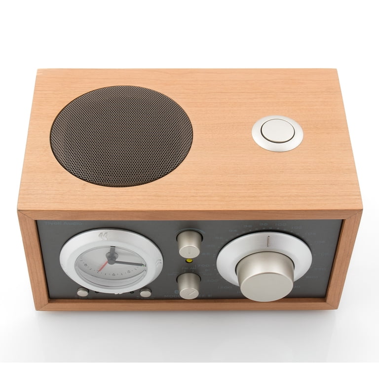 Tivoli Audio Model Three BT AM/FM Bluetooth Clock Radio (Cherry 