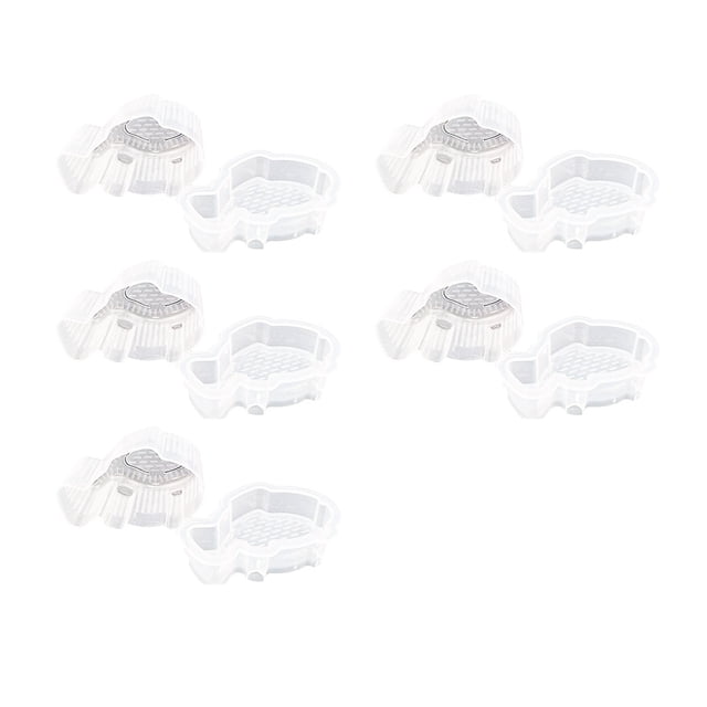 yingyy 1/2/3/5 10 Pieces Bento Rice Ball Mold Cute Shaped Mould DIY Decorating Molds Kitchen Tool Accessory Restaurant Bakery Fish Shape 1 Pc